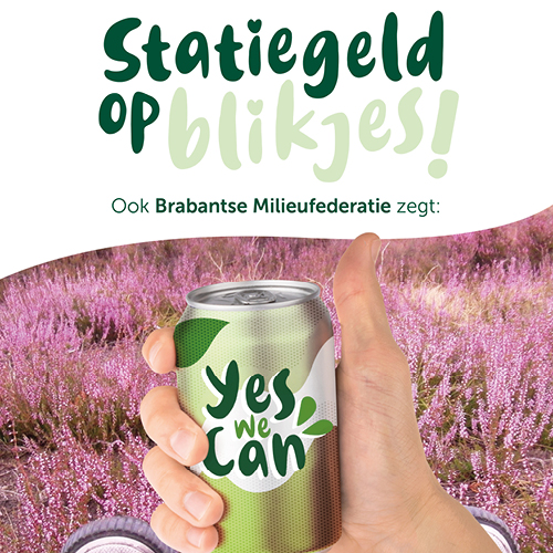 Yes We Can: vanaf 1 juli statiegeld op plastic flesjes