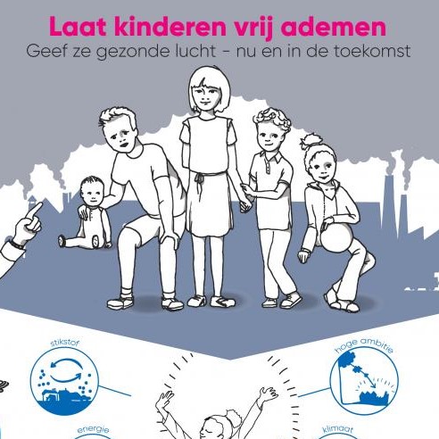 Tweede Kamer ontvangt manifest ‘Geef kinderen gezonde lucht’